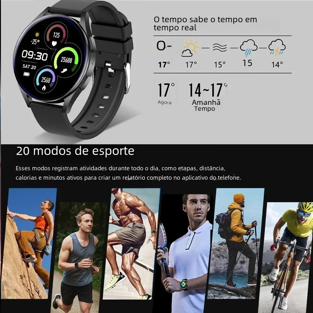 Nuevo reloj 2025!!!!!! inteligente 6 con Bluetooth, llamadas, monitoreo de salud, despertador, reloj deportivo de moda