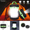 Nueva luz LED plegable telescópica para acampar, luz portátil para tienda de campaña, luz nocturna, luz de emergencia, linterna para acampar, funciona con pilas AA.