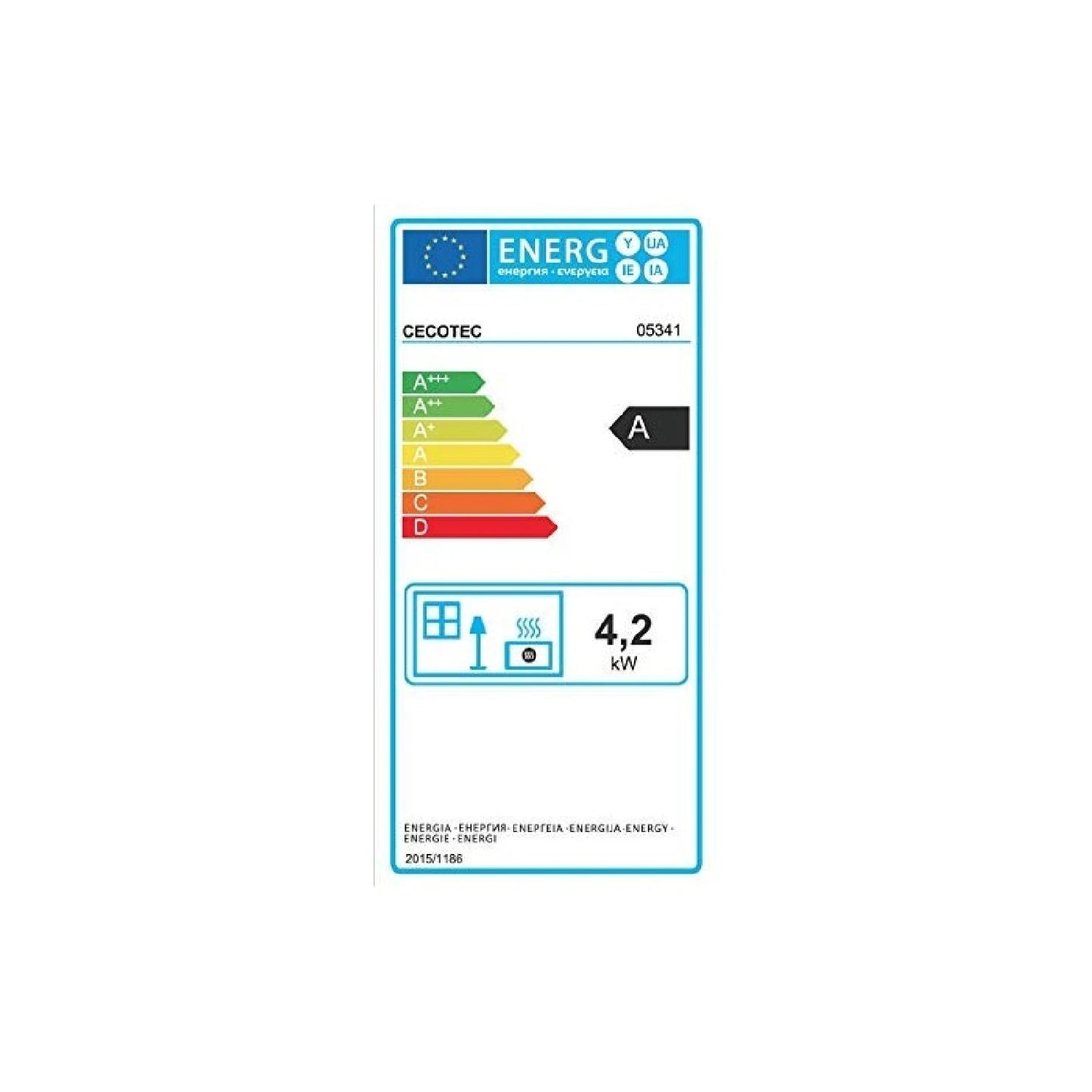 Estufa de gas Butano  Ready Warm 4000 Slim Fold. 4200 W, plegable, vitrocerámica, 3 modos   
Bombona de 15 kg, Triple sistema de seguridad, ruedas multidireccionales, 30 m2 (estufa)