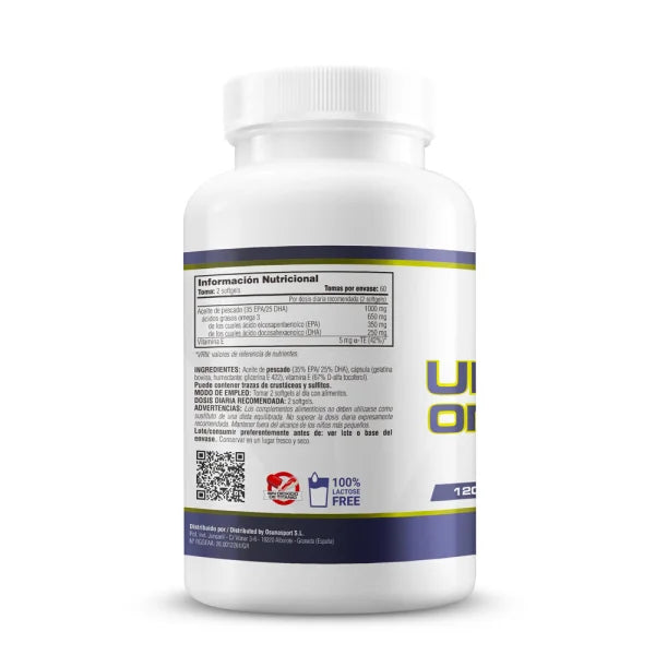 Suplementos MM Ultra Omega 3 - 120 cápsulas blandas.