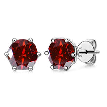 Cargar imagen en el visor de la galería, Butterflykiss Real 1 CT D Color Moissanite Stud Earrings For Women Top Quality 925 Sterling Silver Sparkling Wedding Jewelry
