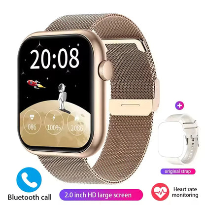 Reloj inteligente compatible con  Apple Watch 10 para hombre y mujer, con control de temperatura corporal, Bluetooth, llamadas, NFC, GPS, deportivo, para iPhone, 2025