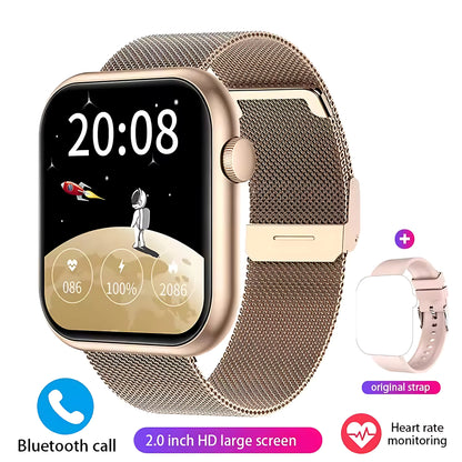 Reloj inteligente compatible con  Apple Watch 10 para hombre y mujer, con control de temperatura corporal, Bluetooth, llamadas, NFC, GPS, deportivo, para iPhone, 2025
