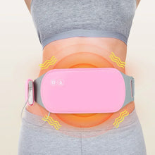 Cargar imagen en el visor de la galería, Cinturón masajeador portátil con calefacción para menstruación
Cinturón abdominal para aliviar el período menstrual
Para aliviar mediante calor la dismenorrea
