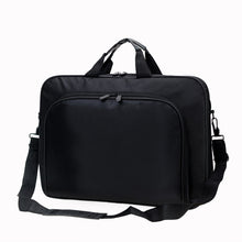 Cargar imagen en el visor de la galería, Bolso para computadora portátil de 15,6 pulgadas y 17 pulgadas+  bolso de mano de nailon para computadora portátil+ bolso de hombro con cremallera, estilo simple
