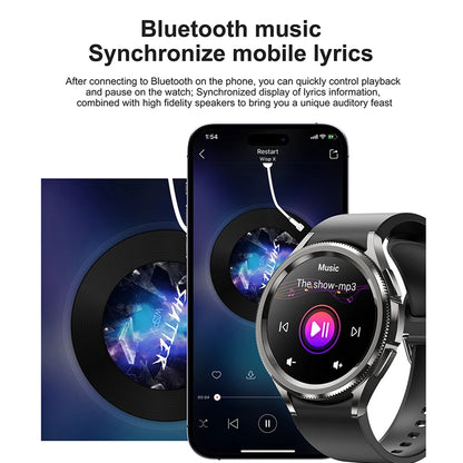Samsung Galaxy Watch 6 - Reloj inteligente AMOLED!!!!! Reloj inteligente AMOLED con pantalla siempre activa, Bluetooth, llamadas, GPS, NFC, Android e iOS, novedad de 2025