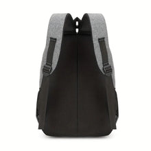 Cargar imagen en el visor de la galería, Mochila de gran capacidad +  bolso para computadora para estudiantes para hombre y mujer + mochila para desplazamientos con múltiples bolsillos, resistente al agua y al desgaste, Chr
