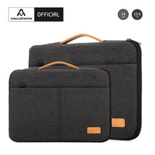 Cargar imagen en el visor de la galería, Funda para portátil de 14 a 15,6 pulgadas, funda para portátil para MacBook, HP, Dell, Acer +  maletín para ordenador a prueba de golpes, estuche de viaje para negocios
