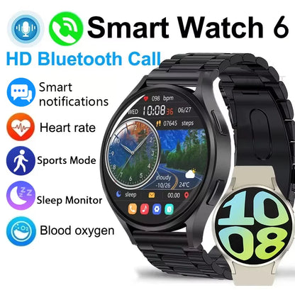 Nuevo reloj 2025!!!!!!   inteligente 6 con Bluetooth, llamadas, monitoreo de salud, despertador, reloj deportivo de moda