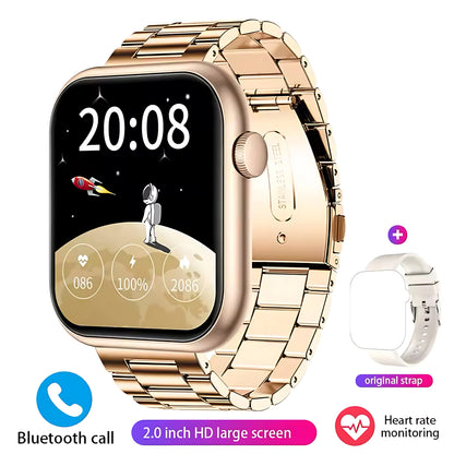 Reloj inteligente compatible con  Apple Watch 10 para hombre y mujer, con control de temperatura corporal, Bluetooth, llamadas, NFC, GPS, deportivo, para iPhone, 2025