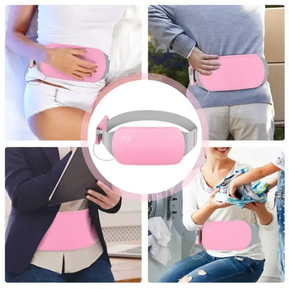 Cinturón masajeador portátil con calefacción para menstruación
Cinturón abdominal para aliviar el período menstrual
Para aliviar mediante calor la dismenorrea