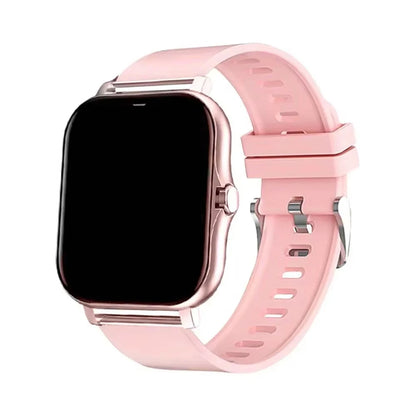 Reloj inteligente deportivo con Bluetooth, pantalla táctil completa, monitor de ritmo cardíaco, fitness.