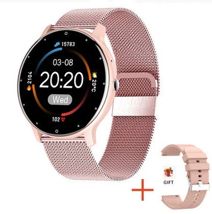 Reloj inteligente LIGE para hombre y mujer, con pantalla táctil completa, Bluetooth 5.2, llamadas, resistente al agua, rastreador de actividad física deportivo, IP67, ZL02, nuevo.
