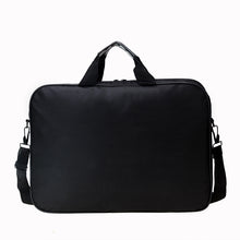 Cargar imagen en el visor de la galería, Bolso para computadora portátil de 15,6 pulgadas y 17 pulgadas+  bolso de mano de nailon para computadora portátil+ bolso de hombro con cremallera, estilo simple
